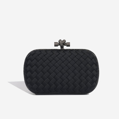 Bottega Veneta Intrecciato Knot Clutch