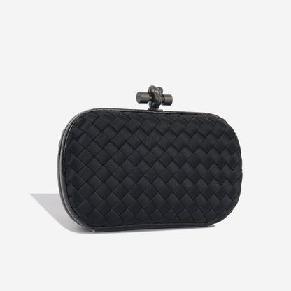 Bottega Veneta Intrecciato Knot Clutch
