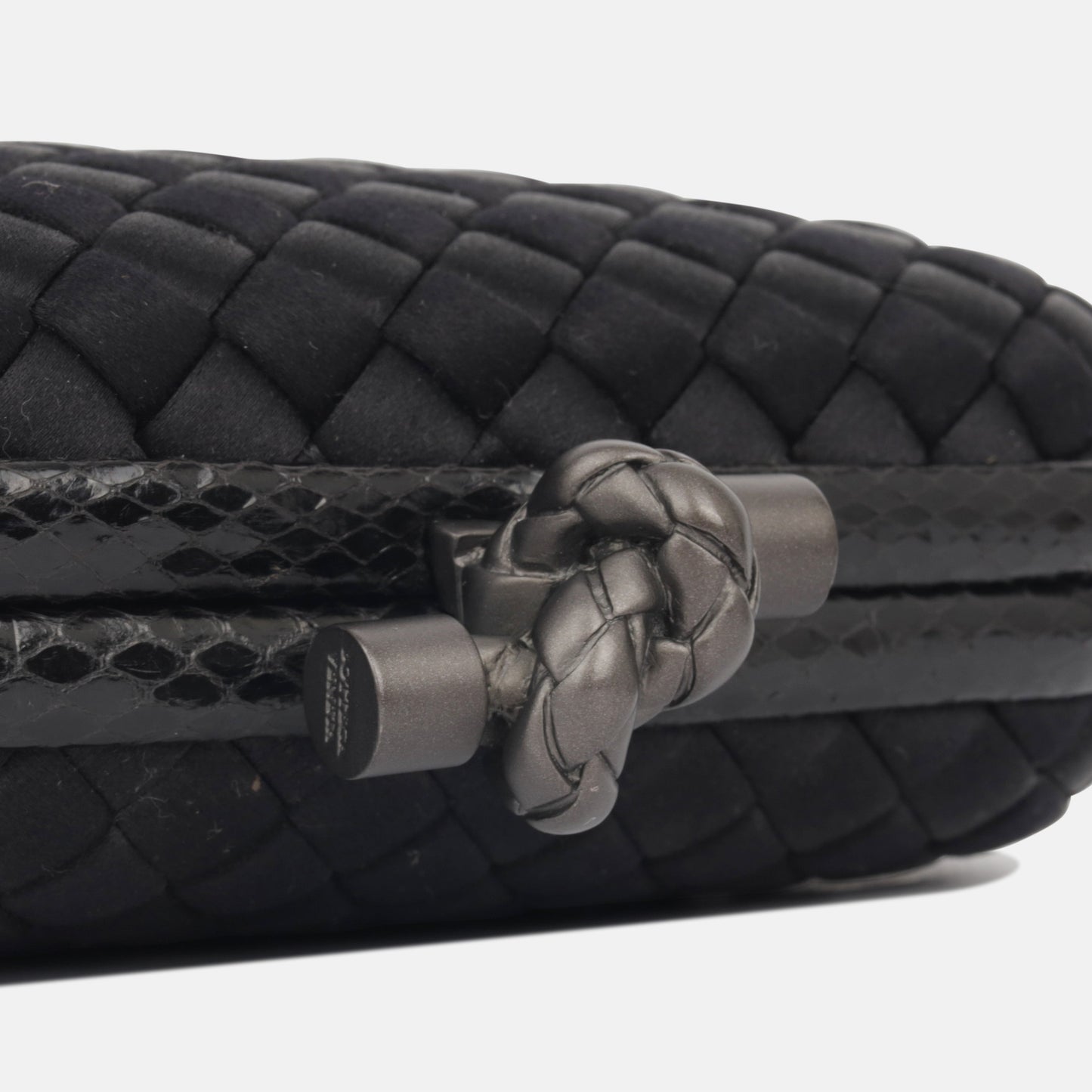 Bottega Veneta Intrecciato Knot Clutch