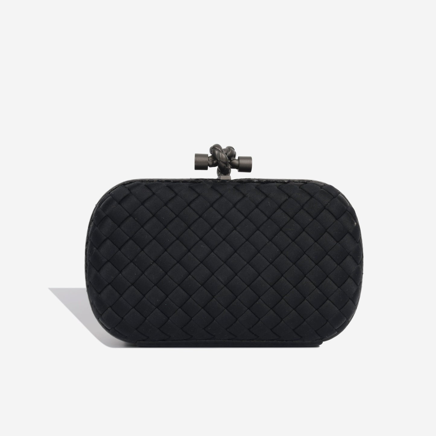 Bottega Veneta Intrecciato Knot Clutch