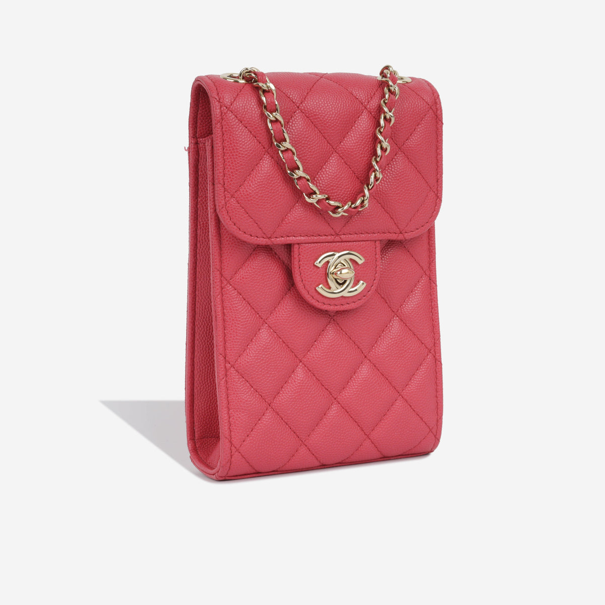 Chanel Vertical Clutch on Chain