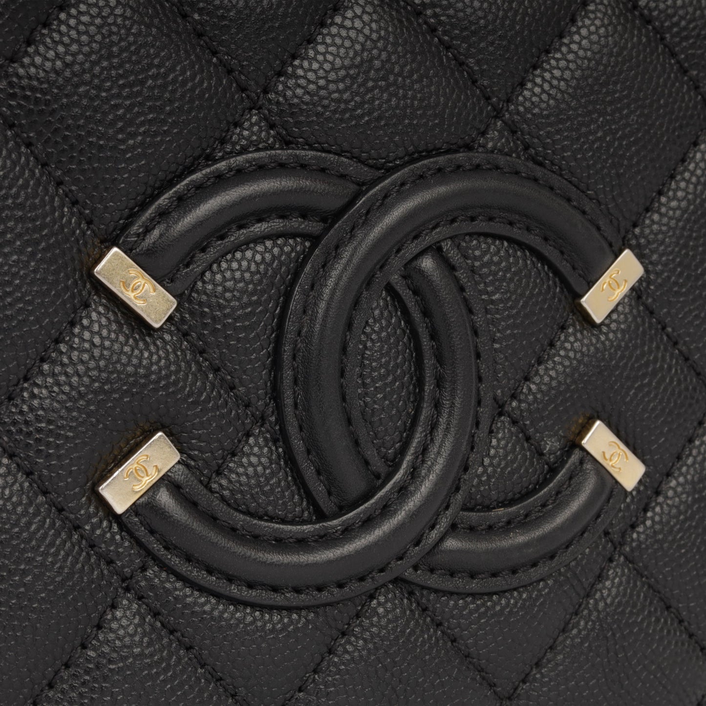 Chanel Filigree CC Vanity Case - Small