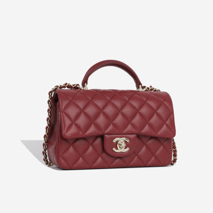 Chanel Mini Flap Bag With Top Handle