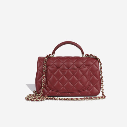 Chanel Mini Flap Bag With Top Handle