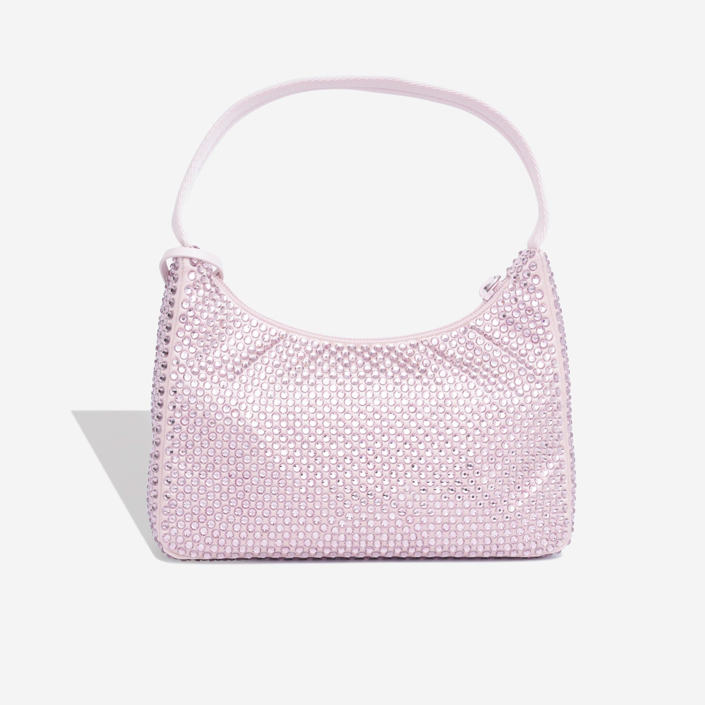 Prada Satin Mini Bag with Crystals
