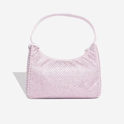 Prada Satin Mini Bag with Crystals