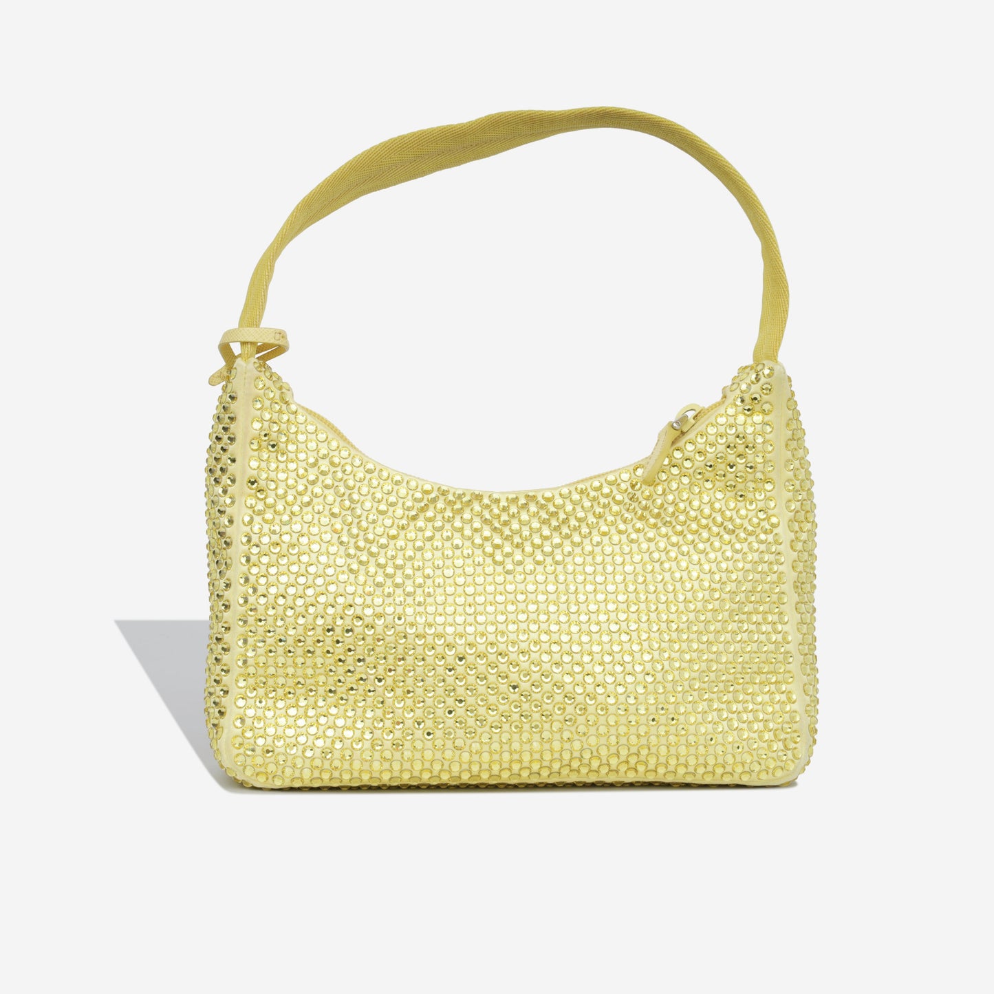 Prada Satin Mini Bag with Crystals