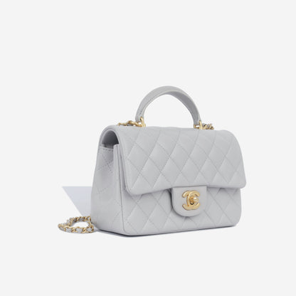 Chanel Mini Flap Bag With Top Handle