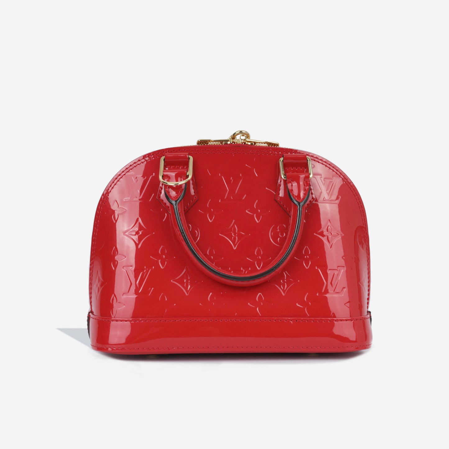Louis Vuitton Alma BB - Red Vernis