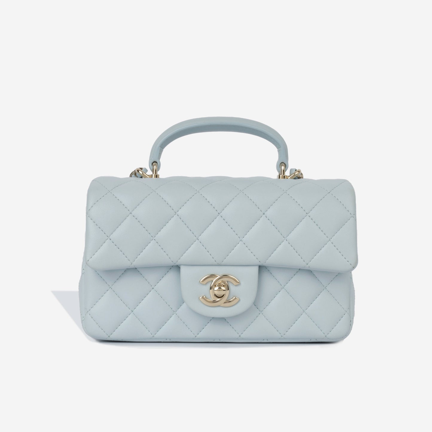 Chanel Mini Flap Bag With Top Handle