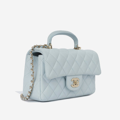 Chanel Mini Flap Bag With Top Handle
