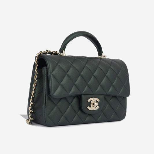 Chanel Mini Flap Bag With Top Handle
