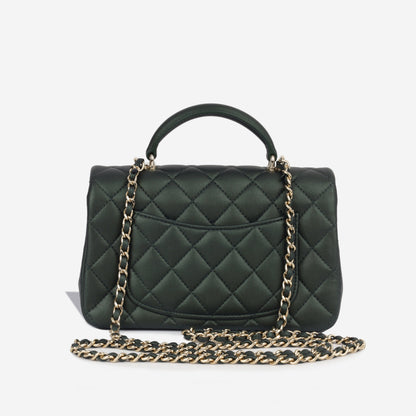 Chanel Mini Flap Bag With Top Handle