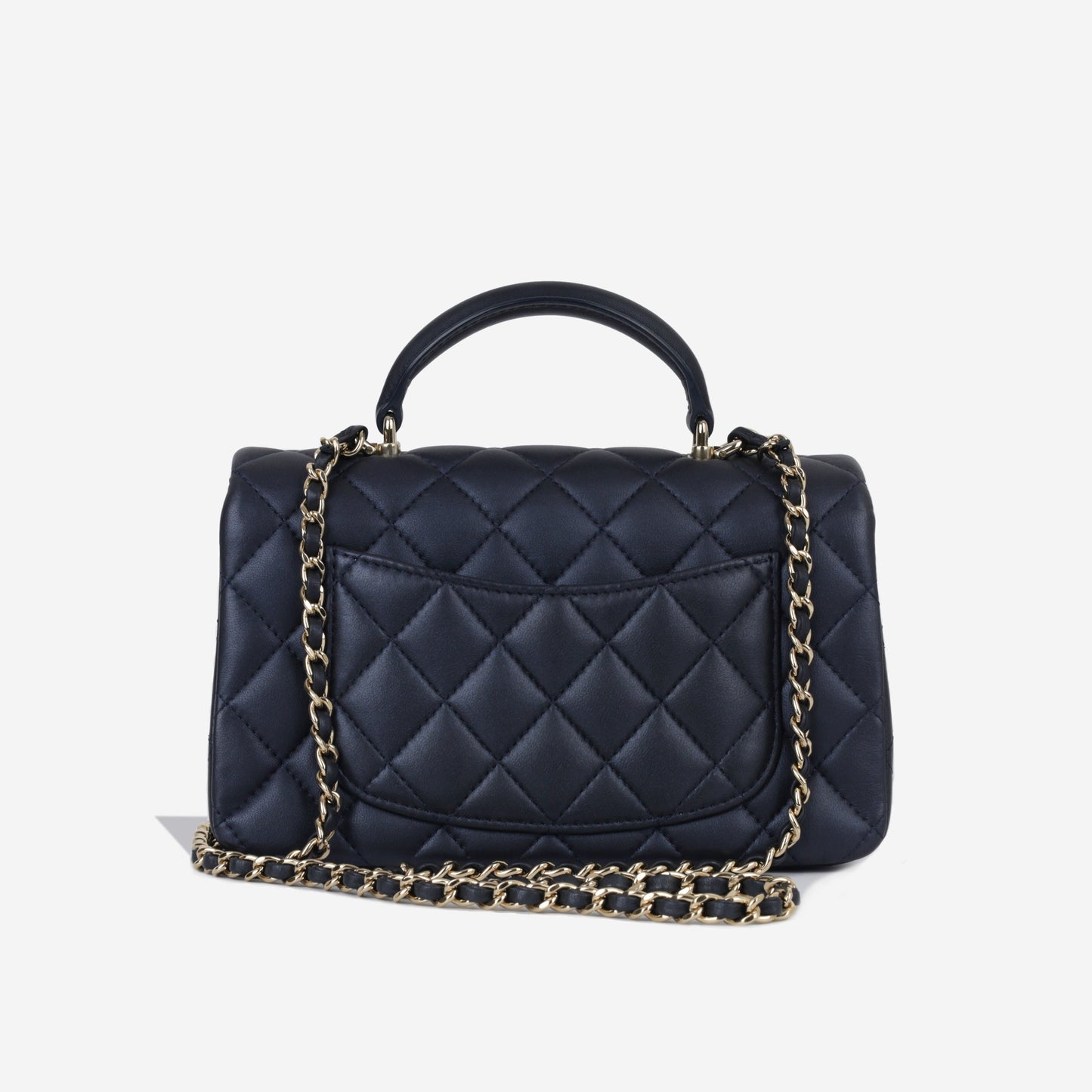 Chanel Mini Flap Bag With Top Handle