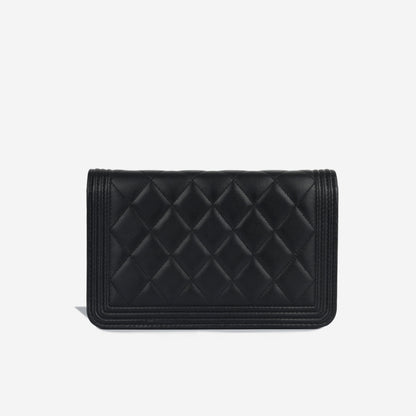 Chanel Boy WOC - Black Lambskin