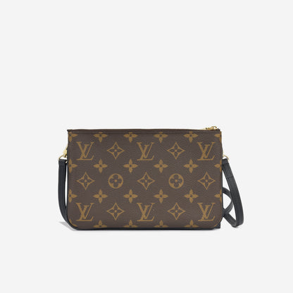 Louis Vuitton Pochette Double Zip - Reverse Monogram
