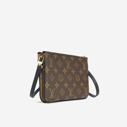 Louis Vuitton Pochette Double Zip - Reverse Monogram