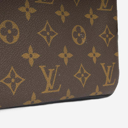 Louis Vuitton Pochette Double Zip - Reverse Monogram