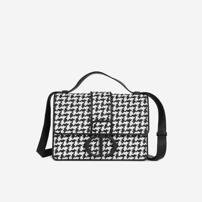 Christian Dior Houndstooth Braided 30 Montaigne