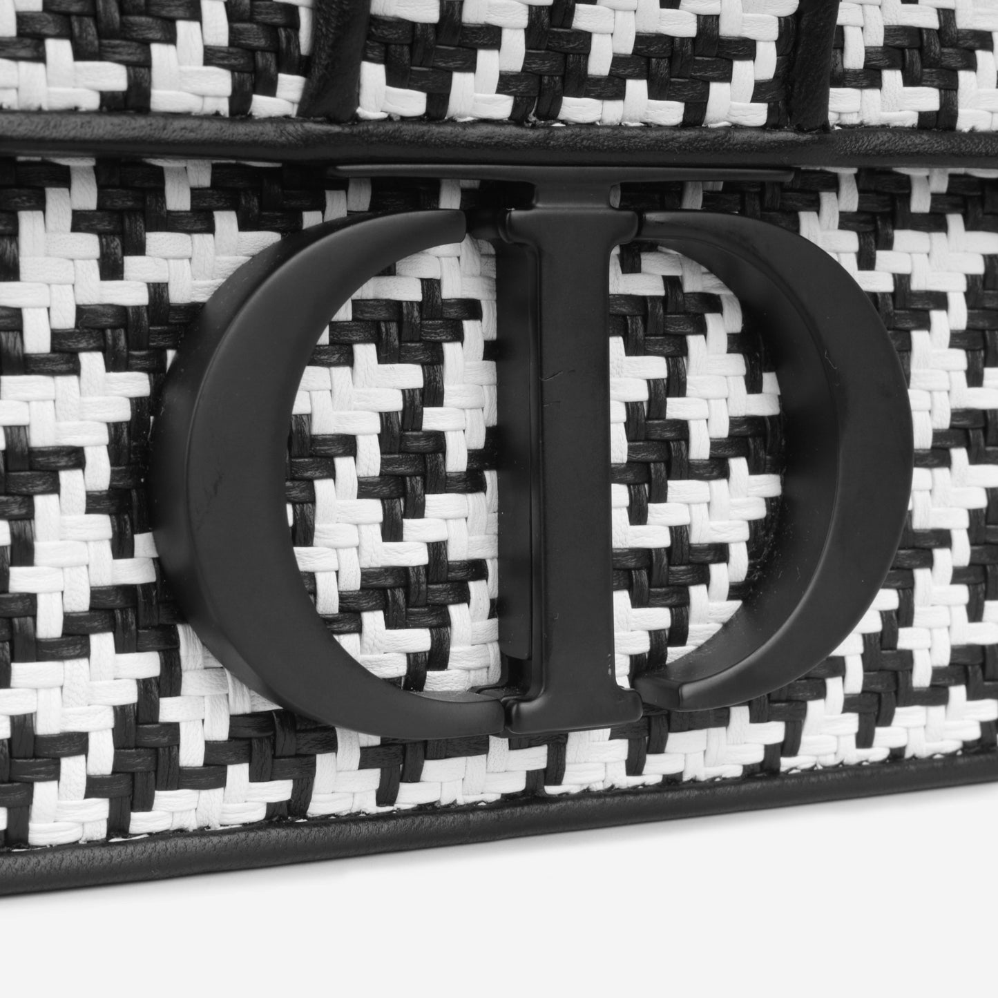 Christian Dior Houndstooth Braided 30 Montaigne