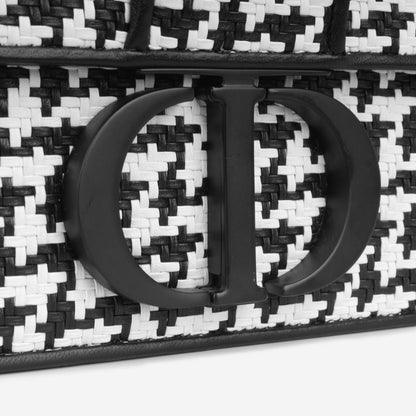 Christian Dior Houndstooth Braided 30 Montaigne