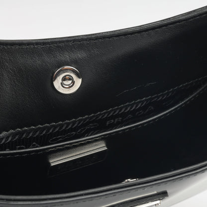 Prada Cleo Brushed Shoulder Bag
