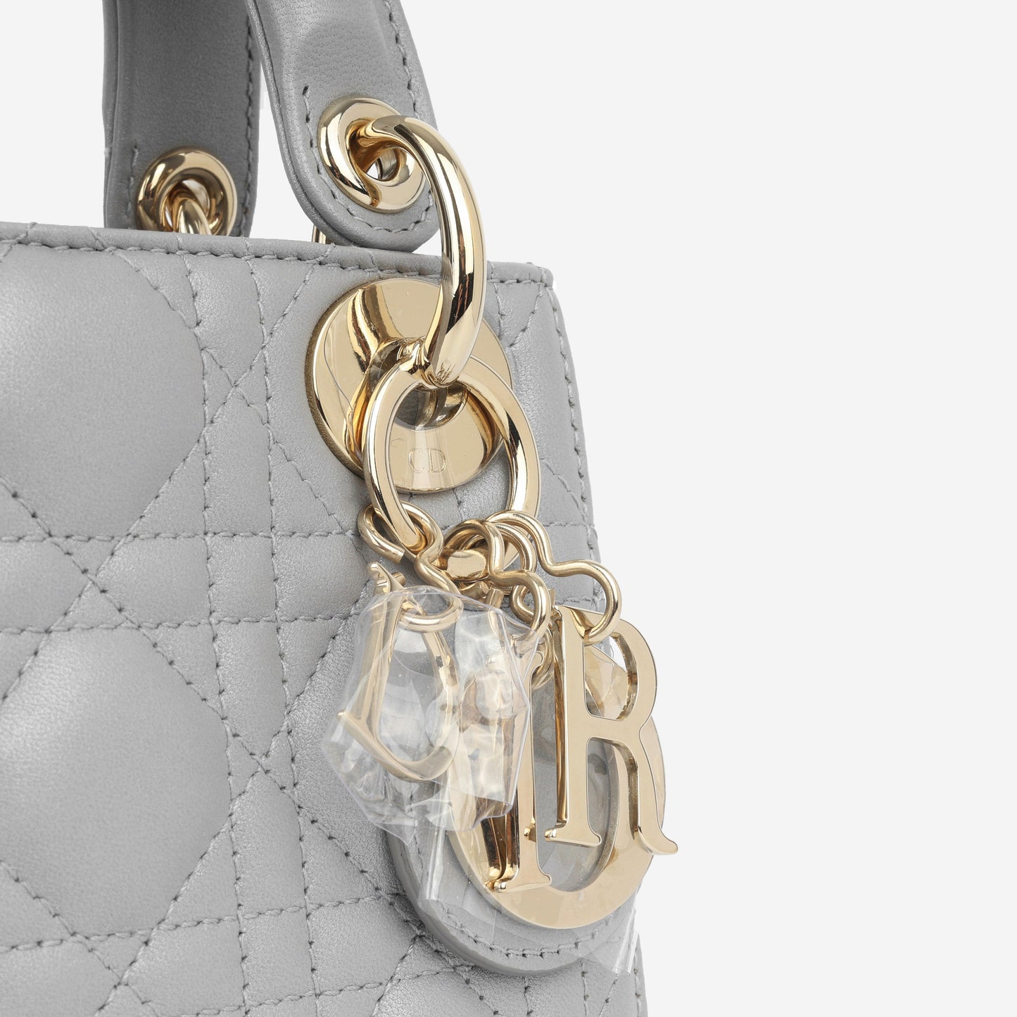 Christian Dior Mini Lady Dior - Opaline