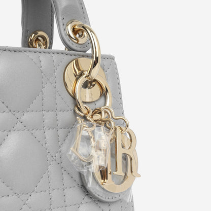 Christian Dior Mini Lady Dior - Opaline
