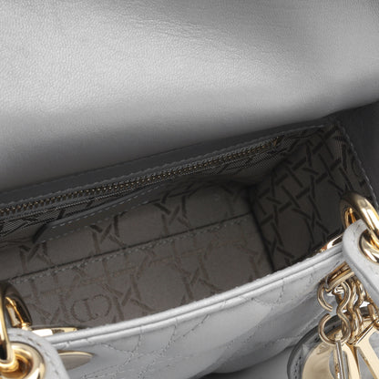 Christian Dior Mini Lady Dior - Opaline