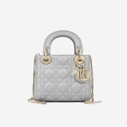 Christian Dior Mini Lady Dior - Opaline