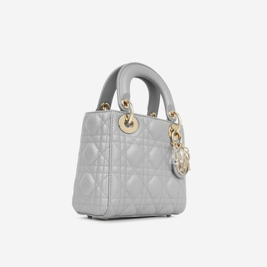 Christian Dior Mini Lady Dior - Opaline