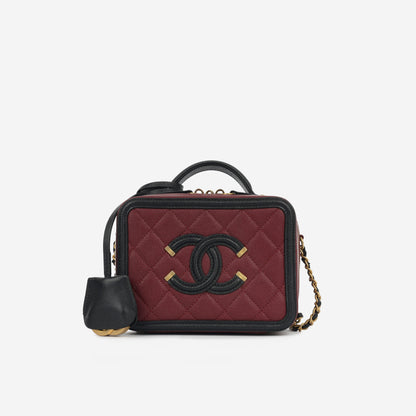 Chanel Filigree CC Vanity Case - Mini