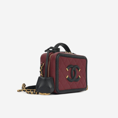 Chanel Filigree CC Vanity Case - Mini