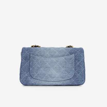 Chanel Mini Rectangular - Blue Ombre Denim