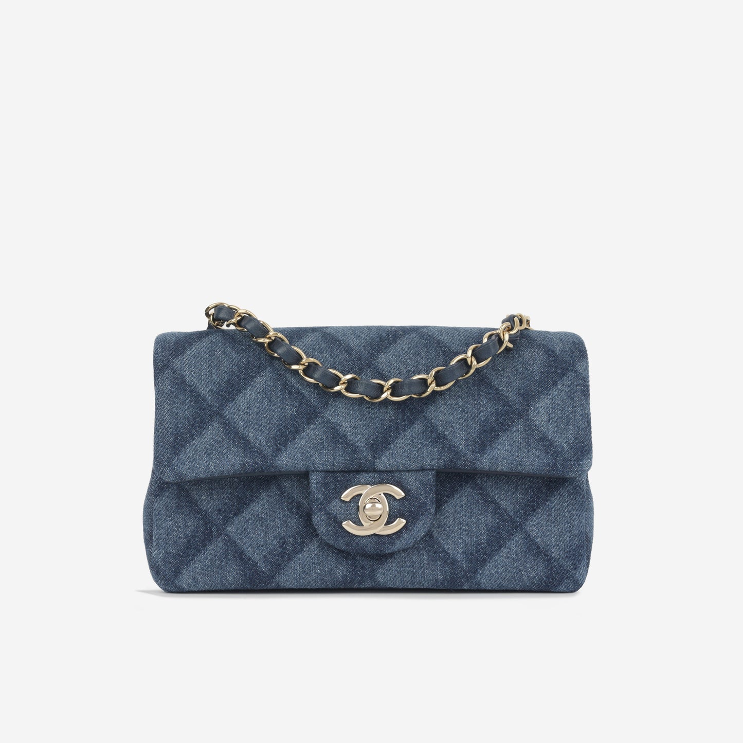 Chanel Mini Rectangular - Dark Denim