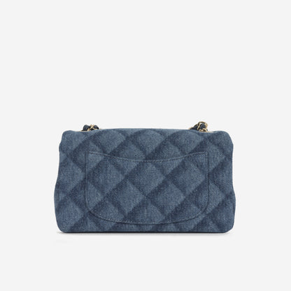 Chanel Mini Rectangular - Dark Denim