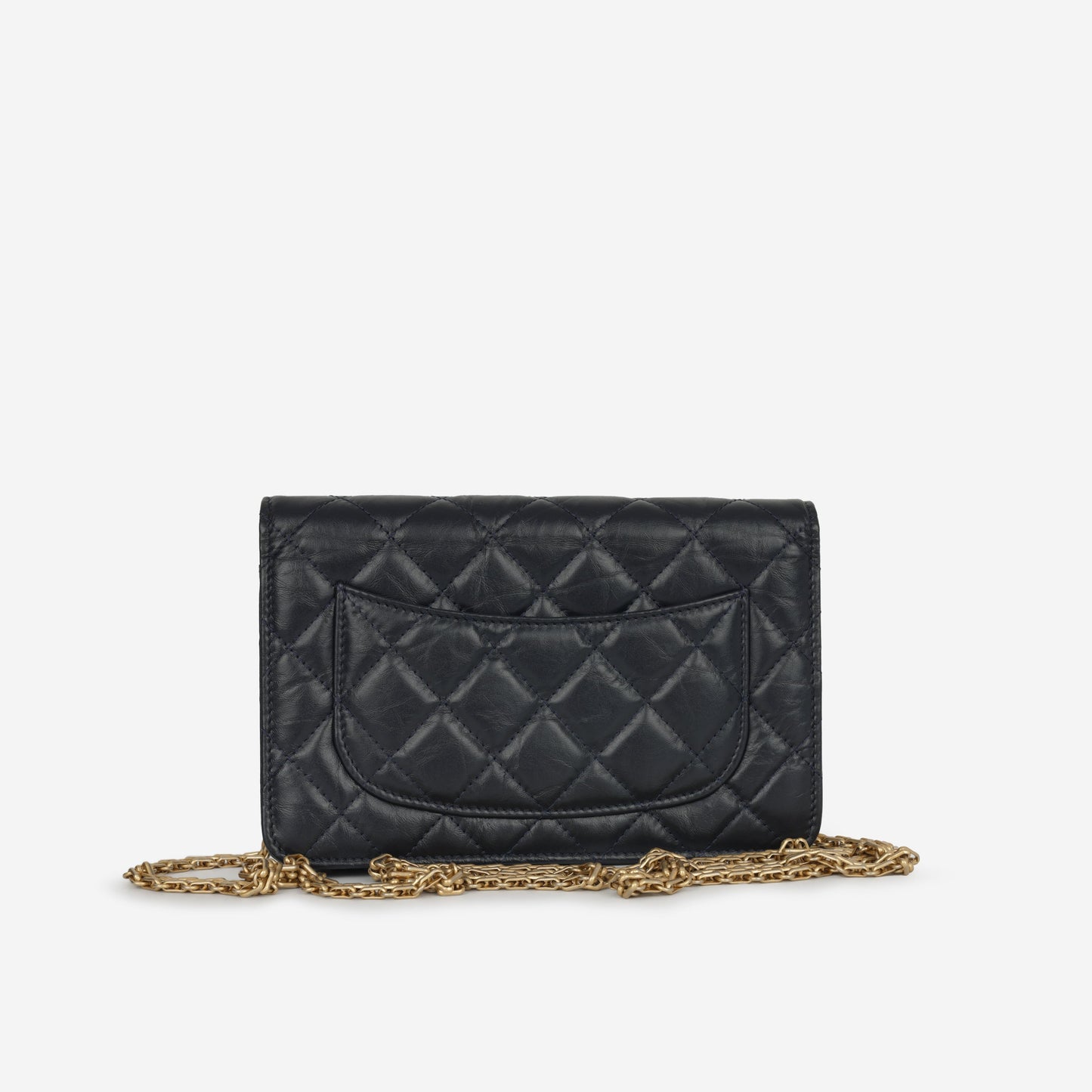 Chanel 2.55 Re-issue Wallet on Chain