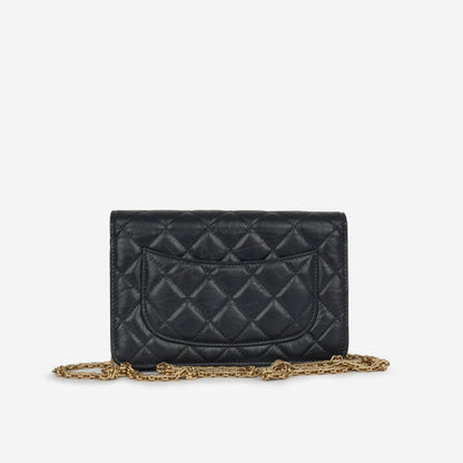 Chanel 2.55 Re-issue Wallet on Chain