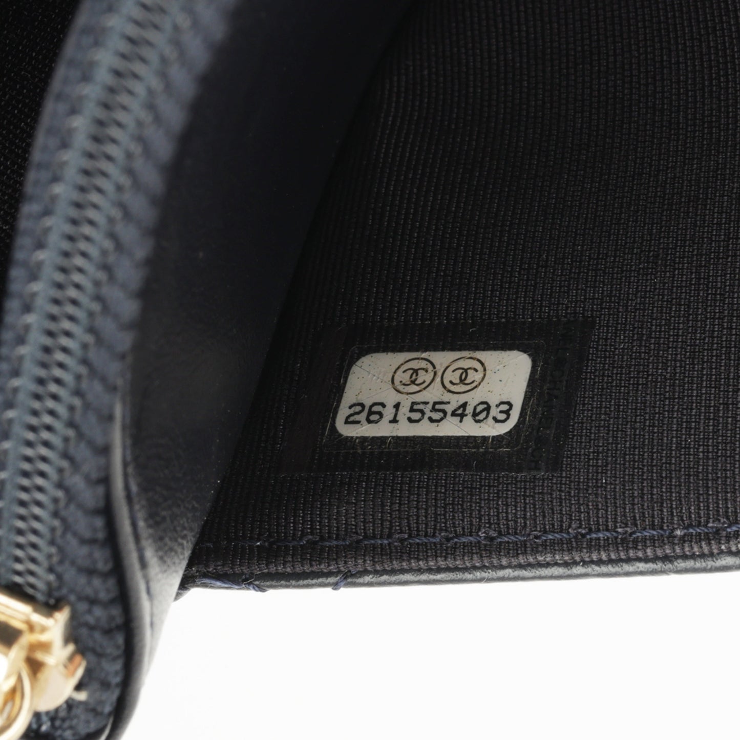 Chanel 2.55 Re-issue Wallet on Chain