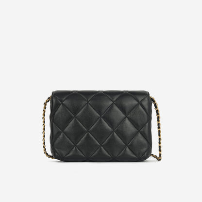 Chanel Mini Square Pearl Twist Flap