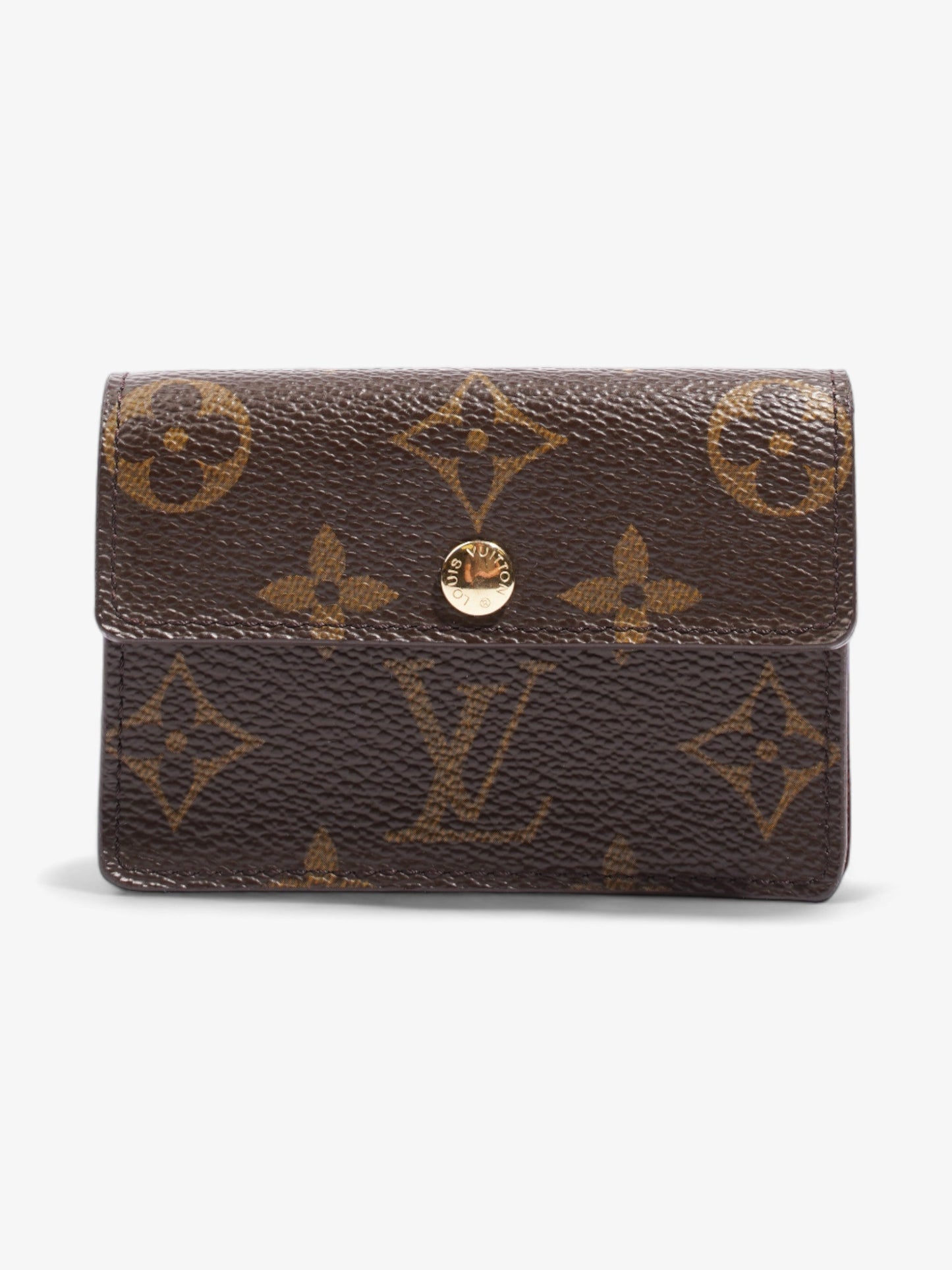 Louis Vuitton Coin Card Purse Monogram Coated Canvas