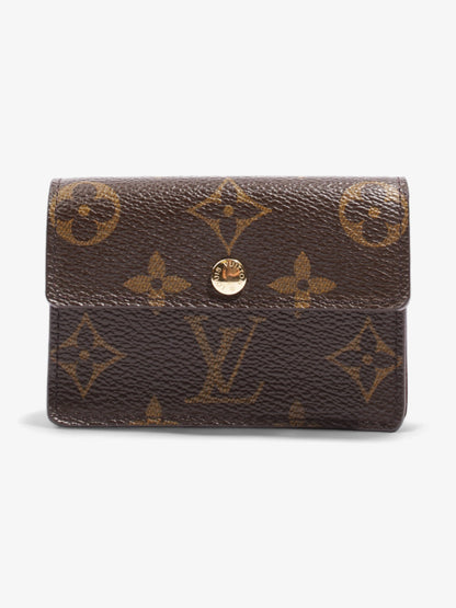 Louis Vuitton Coin Card Purse Monogram Coated Canvas