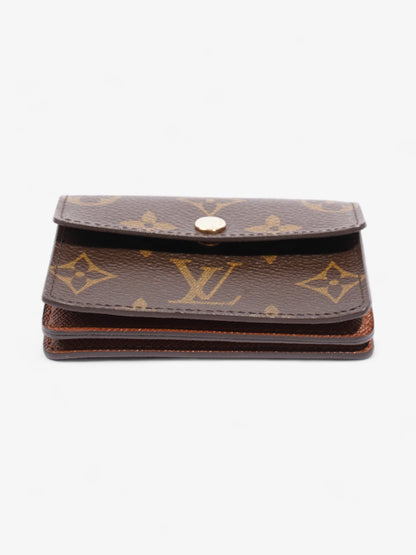 Louis Vuitton Coin Card Purse Monogram Coated Canvas