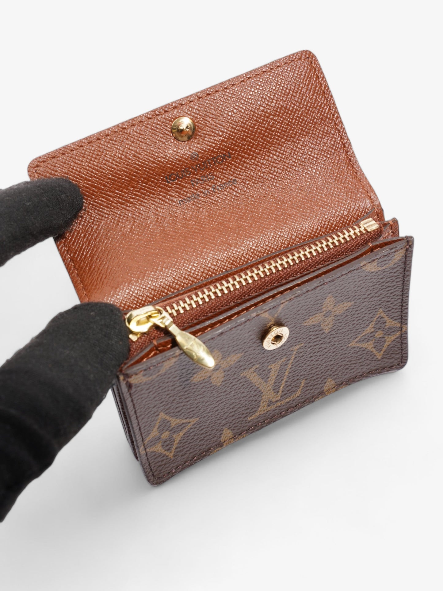 Louis Vuitton Coin Card Purse Monogram Coated Canvas
