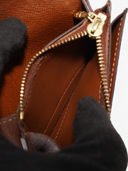 Louis Vuitton Coin Card Purse Monogram Coated Canvas