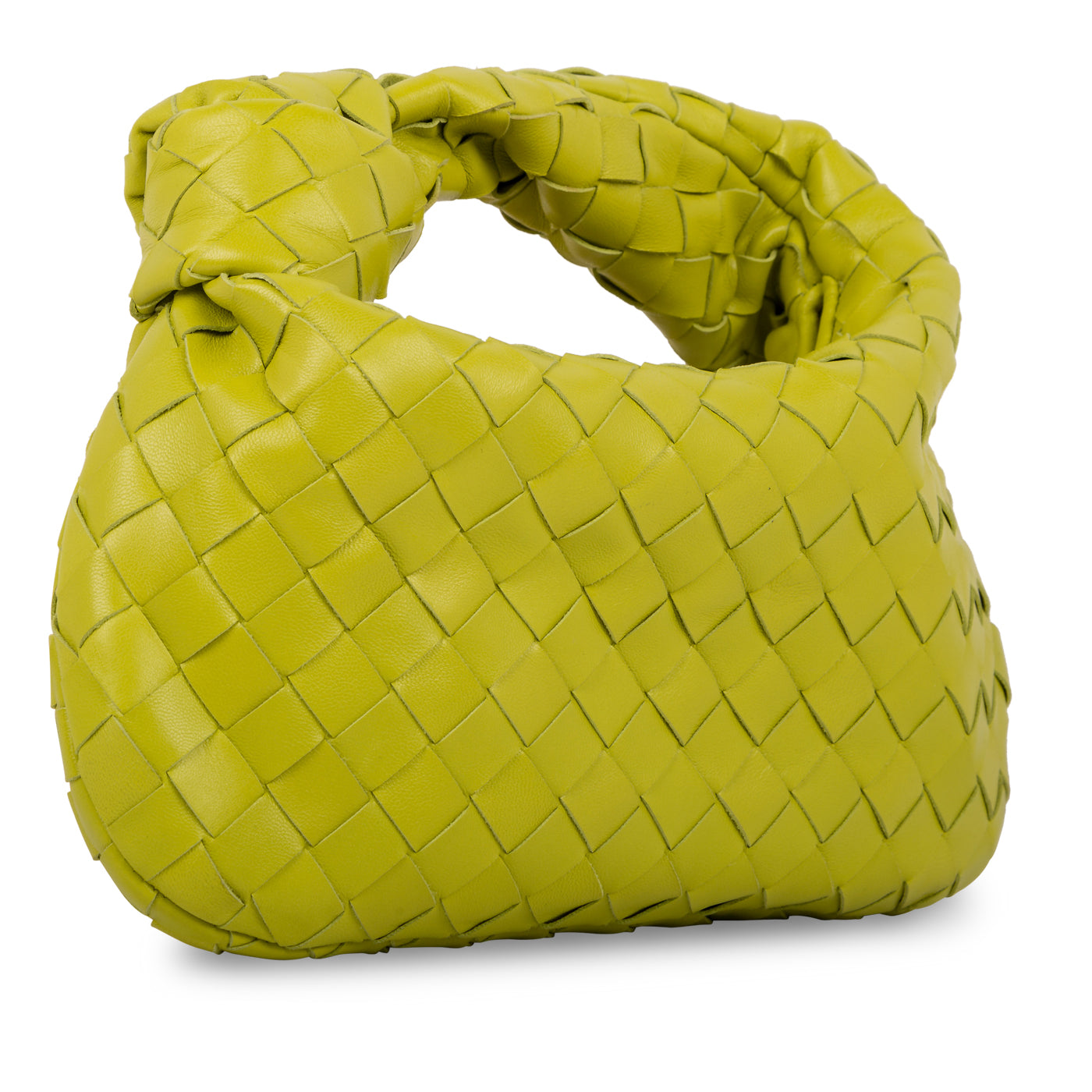 Bottega Veneta Jodie Mini knotted intrecciato leather tote