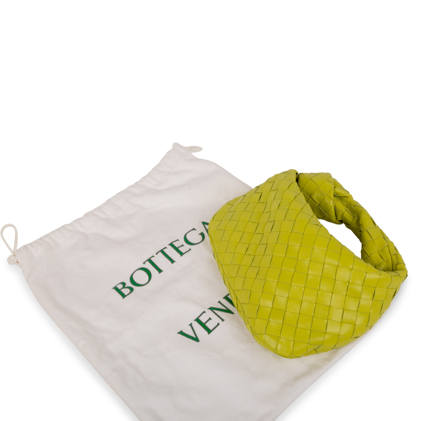 Bottega Veneta Jodie Mini knotted intrecciato leather tote