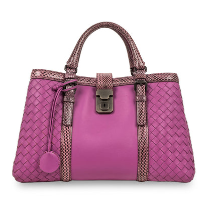 Bottega Veneta Small Roma Bag - Python