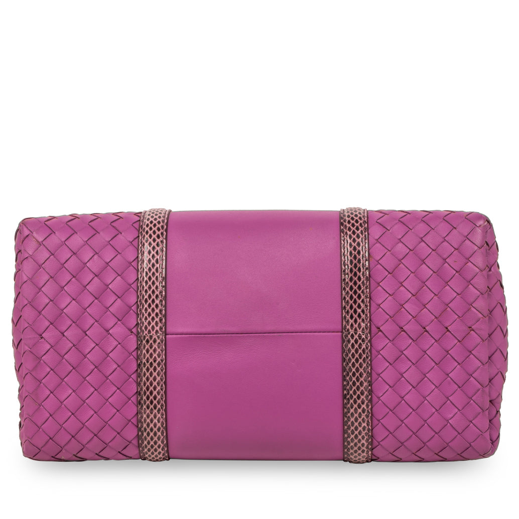 Bottega Veneta Small Roma Bag - Python