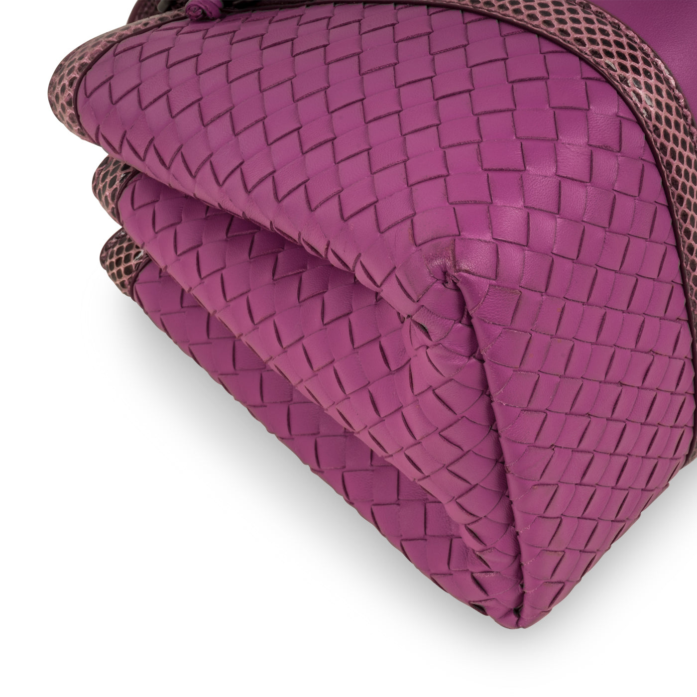 Bottega Veneta Small Roma Bag - Python
